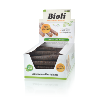 Anibio Bioli snack natural para perros con tripa verde de vacuno