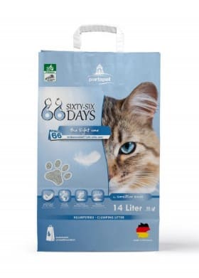 Arenas para gatos 66 sixty six days