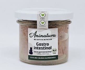Alimentación húmeda gastrointestinal para gatos